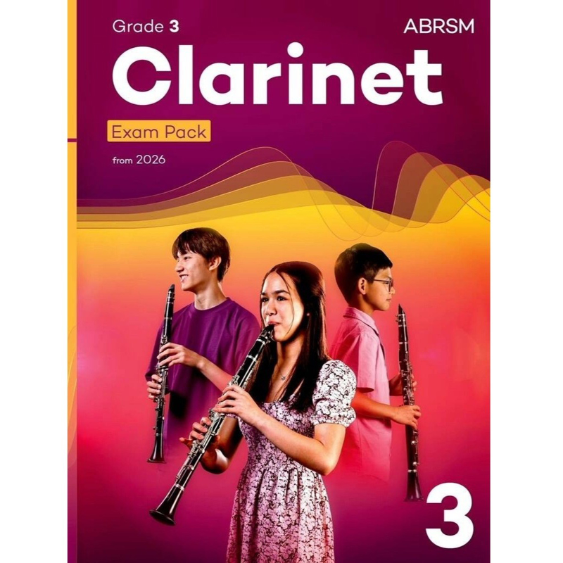 ABRSM Clarinet Exam pack from 2026 | Grade 3
