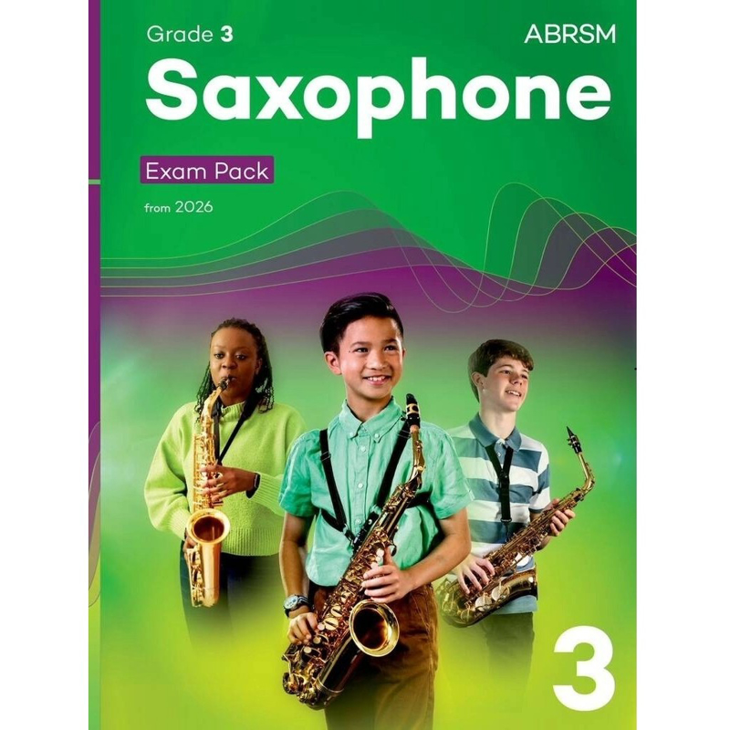 ABRSM Sax Exam pack from 2026 | Grade 3