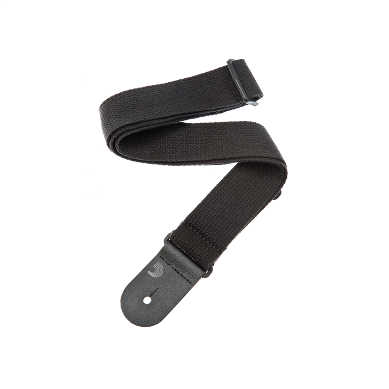 Planet Waves 50CT00 | Cotton Guitar Strap Black 