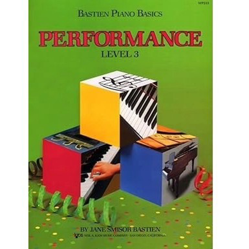 Bastien piano basics | performance  level 3