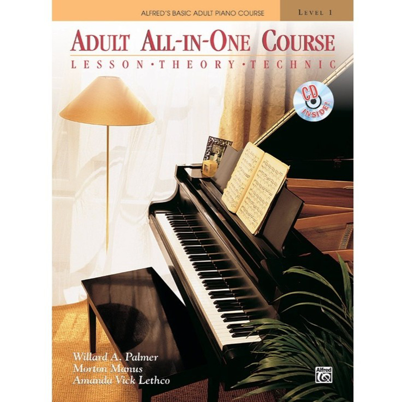 Alfred's Basic Adult All-in-One Course | Level 1 (With CD)