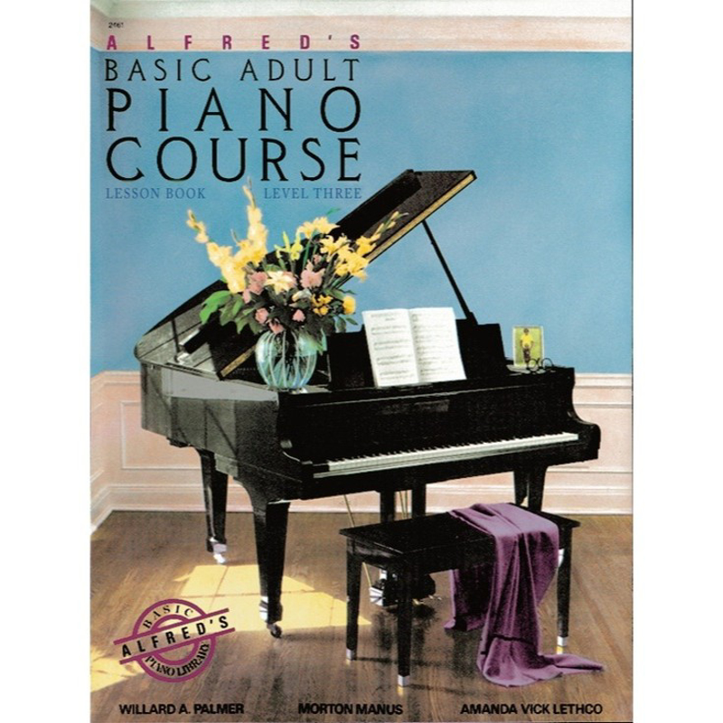 Alfred's Basic Adult | Piano Course Lesson Level 3
