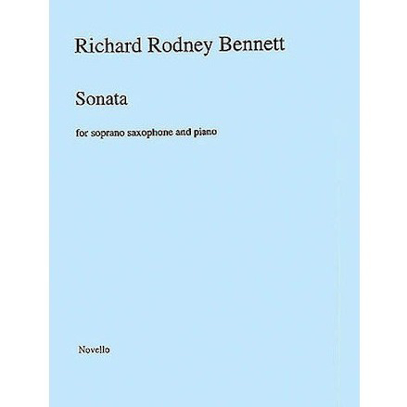 Bennett Sonata for Soprano Sax and Piano Accompaniment