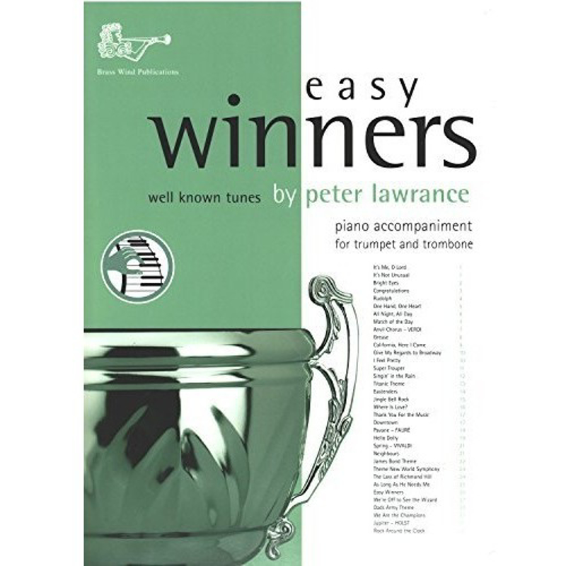 Easy Winners Treble bass | Piano Accompaniment