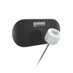 Evans EQPB2 | EQ Patch Black Nylon Double Patch