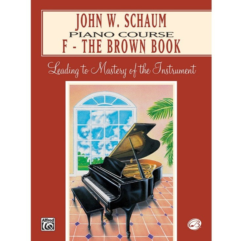 Schaum Piano Course | F - The Brown Book
