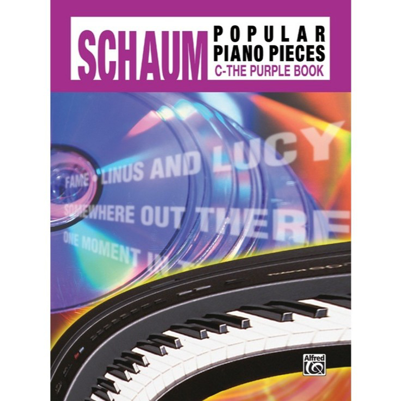 Schaum Popular Piano Pieces | C - The Purple Book