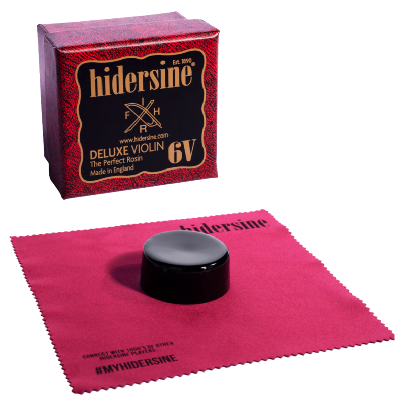 Hidersine 6VDL | Violin Deluxe Rosin Dark Large Size