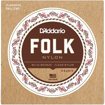 D'addario EJ33 | Folk Ball End Nylon Strings (Clear)