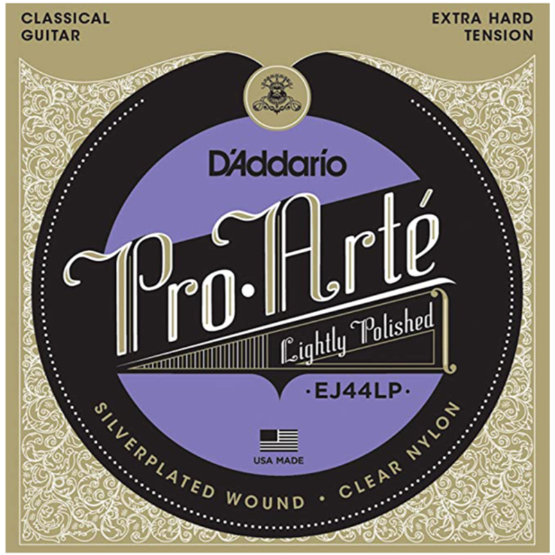 D'addario EJ44LP | Extra Hard Tension Classical Guitar Strings