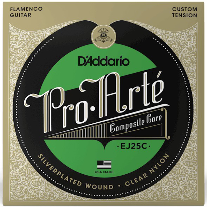 D'Addario EJ25C | Flamenco Tension Composite Core Classical Guitar Strings