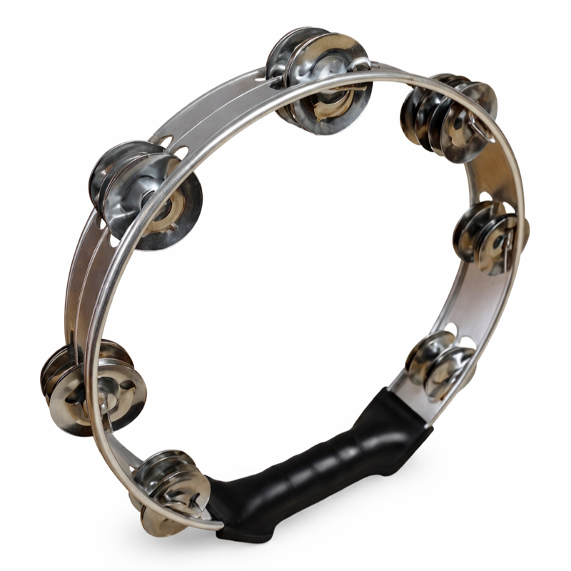 BK Percussion BKDB910B-14 | 10" Aluminium Round Tambourine 