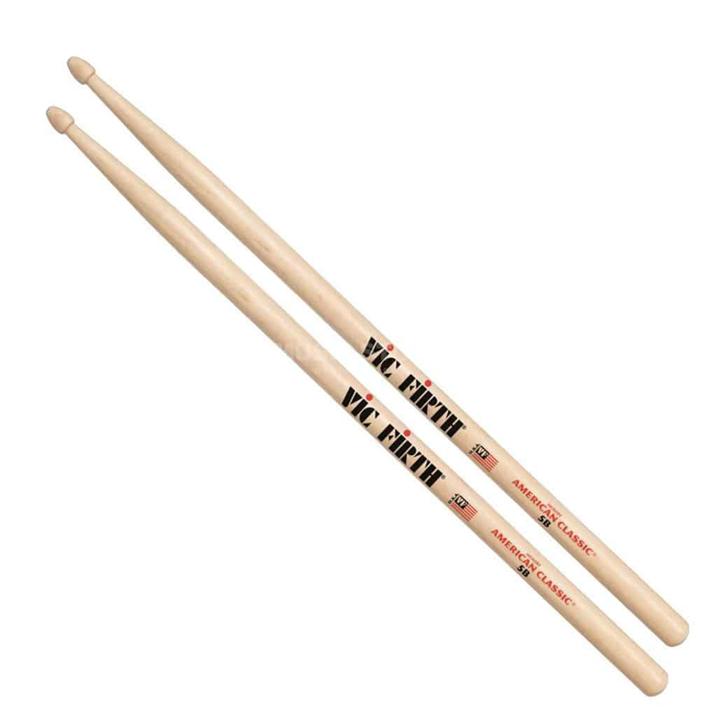 Vic Firth 5B | American Classic Wood Tip Drum Sticks