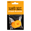 Ernie Ball 5621 | Strap Blocks 4-Pack (Orange)