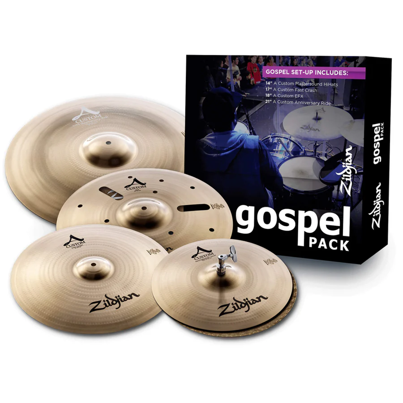Zildjian A Custom | Gospel Cymbal Package