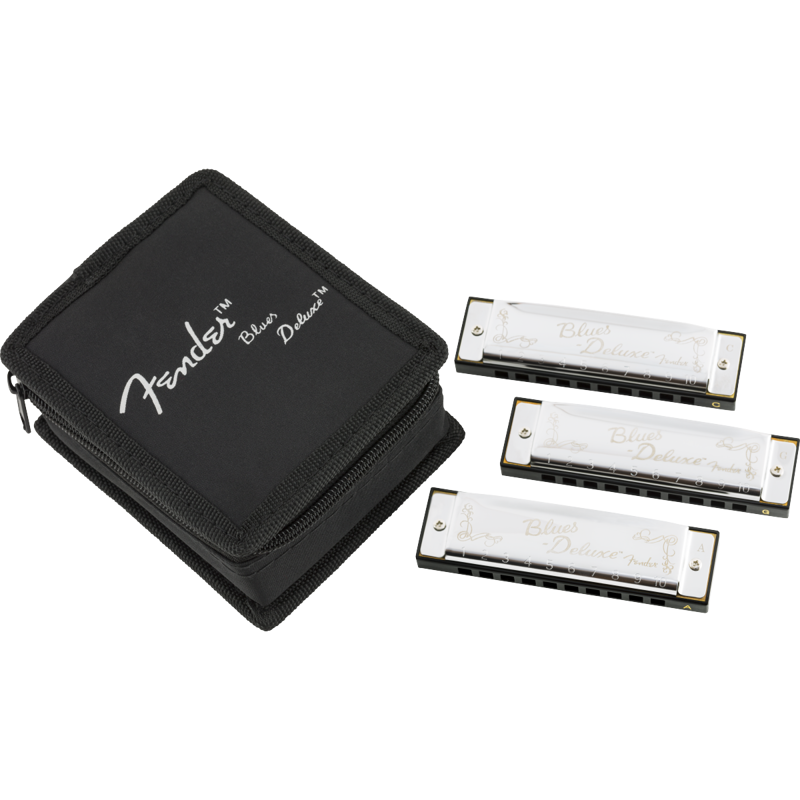 Fender Blues Deluxe | Harmonica 3 Pack (C, G, A)