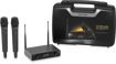 Behringer XTM1-135 DUAL | 2 x Handheld Cordless Mic System