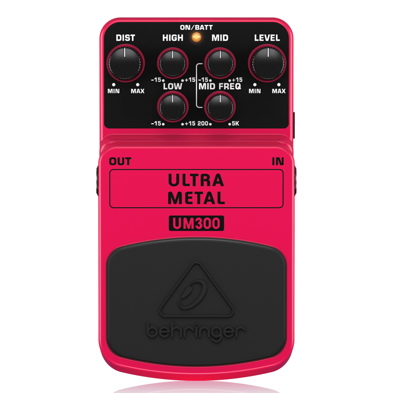 Behringer UM300 Ultra Metal | Heavy Metal Distortion Pedal