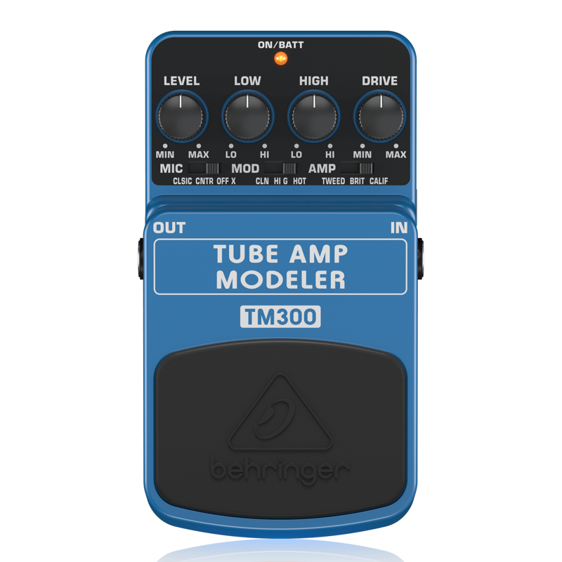 Behringer TM300 | Tube Amp Modeling Effects Pedal