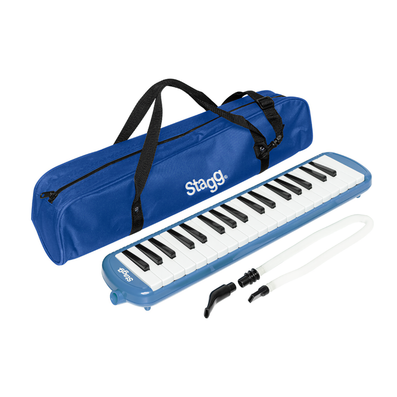 Stagg MELOSTA37 BL | 37 Key Melodica (Blue)