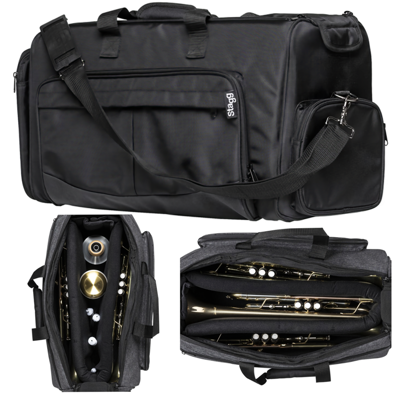 Stagg SB-TP-BKT | Triple Trumpet Gig Bag