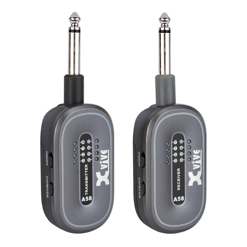 Xvive A58 | Wireless Guitar System (Grey)