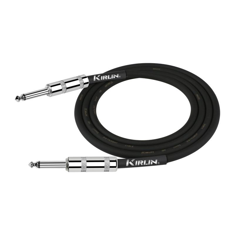 Kirlin IPCV-241 /BK | 6m Instrument 1/4" Jack to Jack Cable