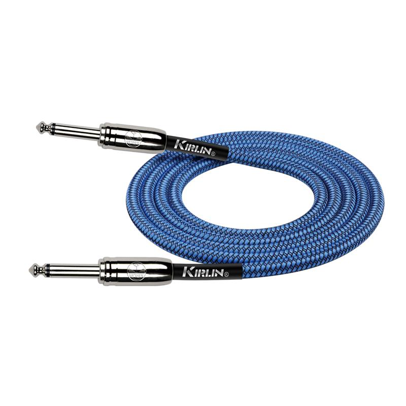 Kirlin IWCC-201 | 3M Jack to Jack Woven Cable (Blue)