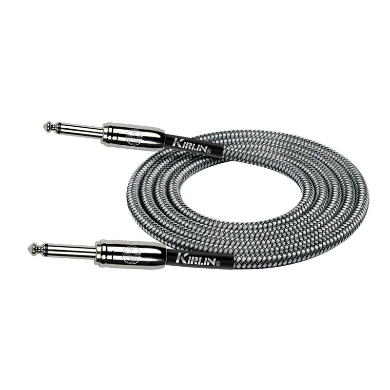 Kirlin IWCC-201 | 3M Jack to Jack Woven Cable (Black)