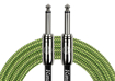 Kirlin IWCC-201PN /GRA | 3M Jack to Jack Woven Cable (Green)