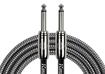 Kirlin IWCC-201PN /BKA | 6M Jack to Jack Woven Cable (Black)