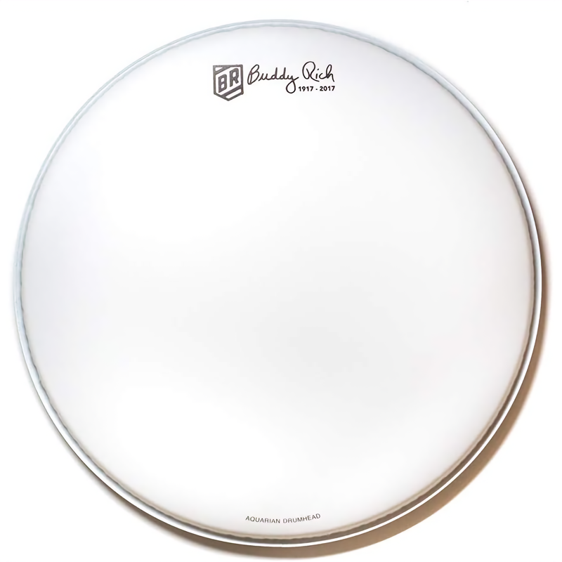 Aquarian TCBR14 | 14" Limited Edition Buddy Rich Signature Snare Drum Head
