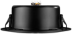 Monacor EDL-11TW/SW | 8" 100v Ceiling Mount Speaker (Black)