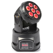 Beamz MHL74 | LED Wash Moving Head 7x10W (Black)