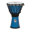 Toca Freestyle | 7" Fibreglass Djembe (Metallic Blue)