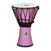 Toca Freestyle | 7" Fibreglass Djembe (Metallic Pink)