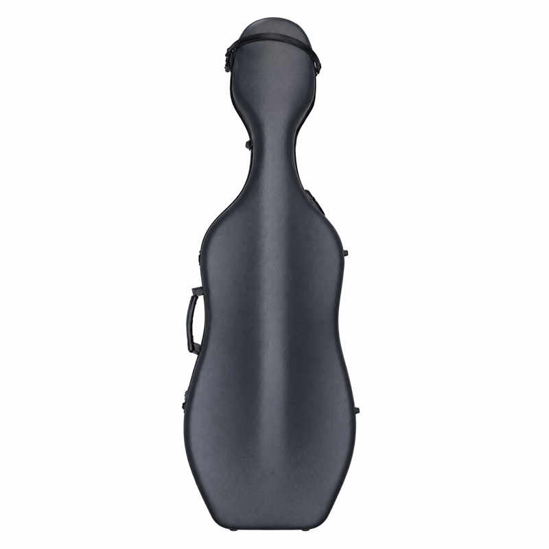 Sandner SNRSA660GRY | 4/4 ABS Molded Cello Case (Grey)