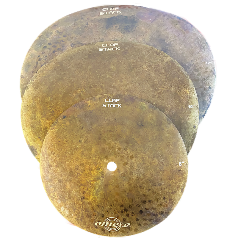 Omete B20 | Clap Stack Cymbal Pack (8", 10", 12")