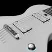 Enya Nova Go Sonic | Carbon Fibre Smart Guitar (White)