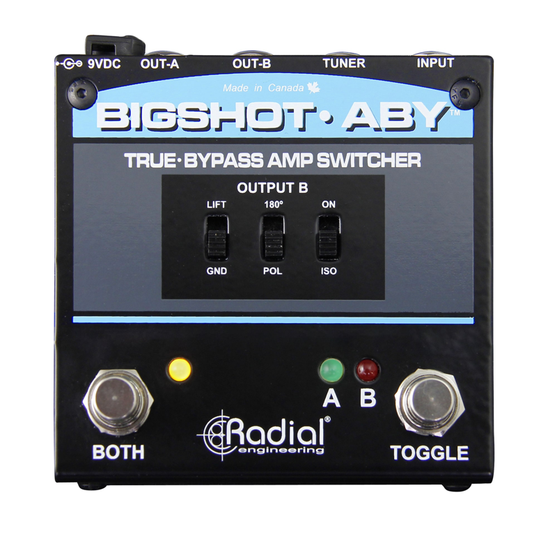 Radial BigShot ABY | Tue-Bypass Switcher
