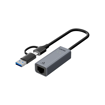 Unitek Y-3465 | USB C/A to Gigabit Ethernet Adapter