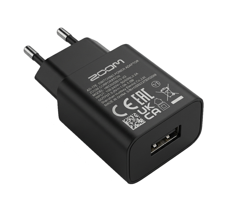 Zoom AD-17 | DC5V USB AC Adapter
