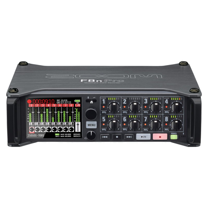 Zoom F8n Pro | 10 Track Field Recorder
