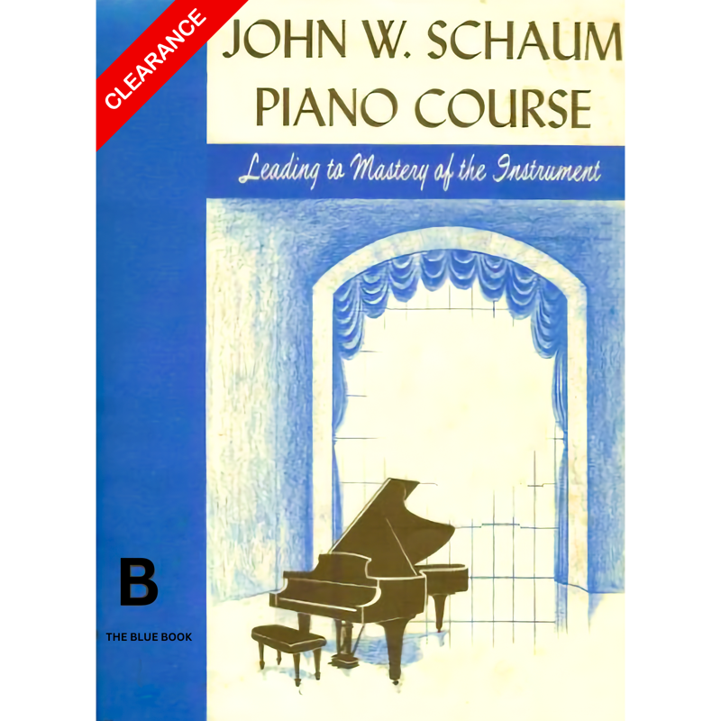 Schaum Piano Course | B - The Blue Book