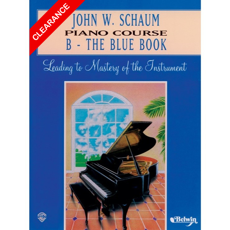 Schaum Piano Course | B - The Blue Book