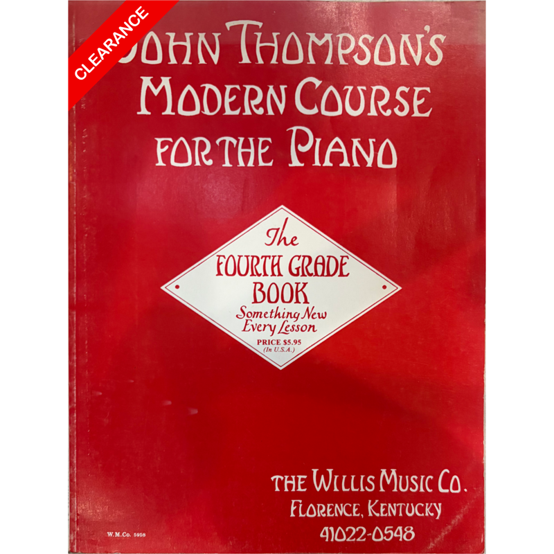 John Thompson's Modern Course for the Piano | The Fourth Grade Book