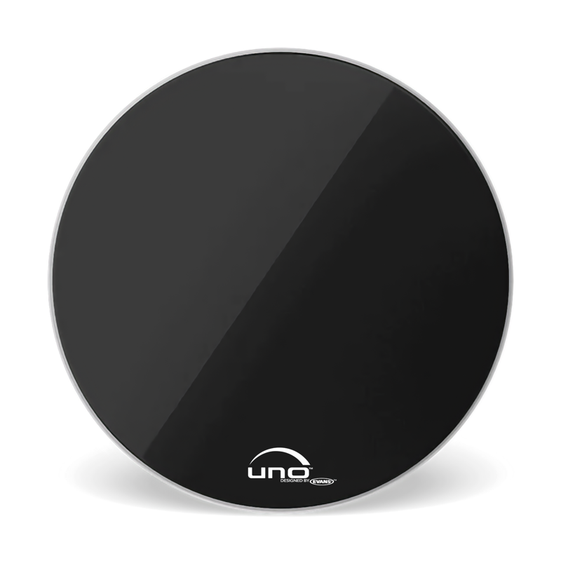Evans Uno EQ4 | 22" Black Resononant Kick Drum Skin